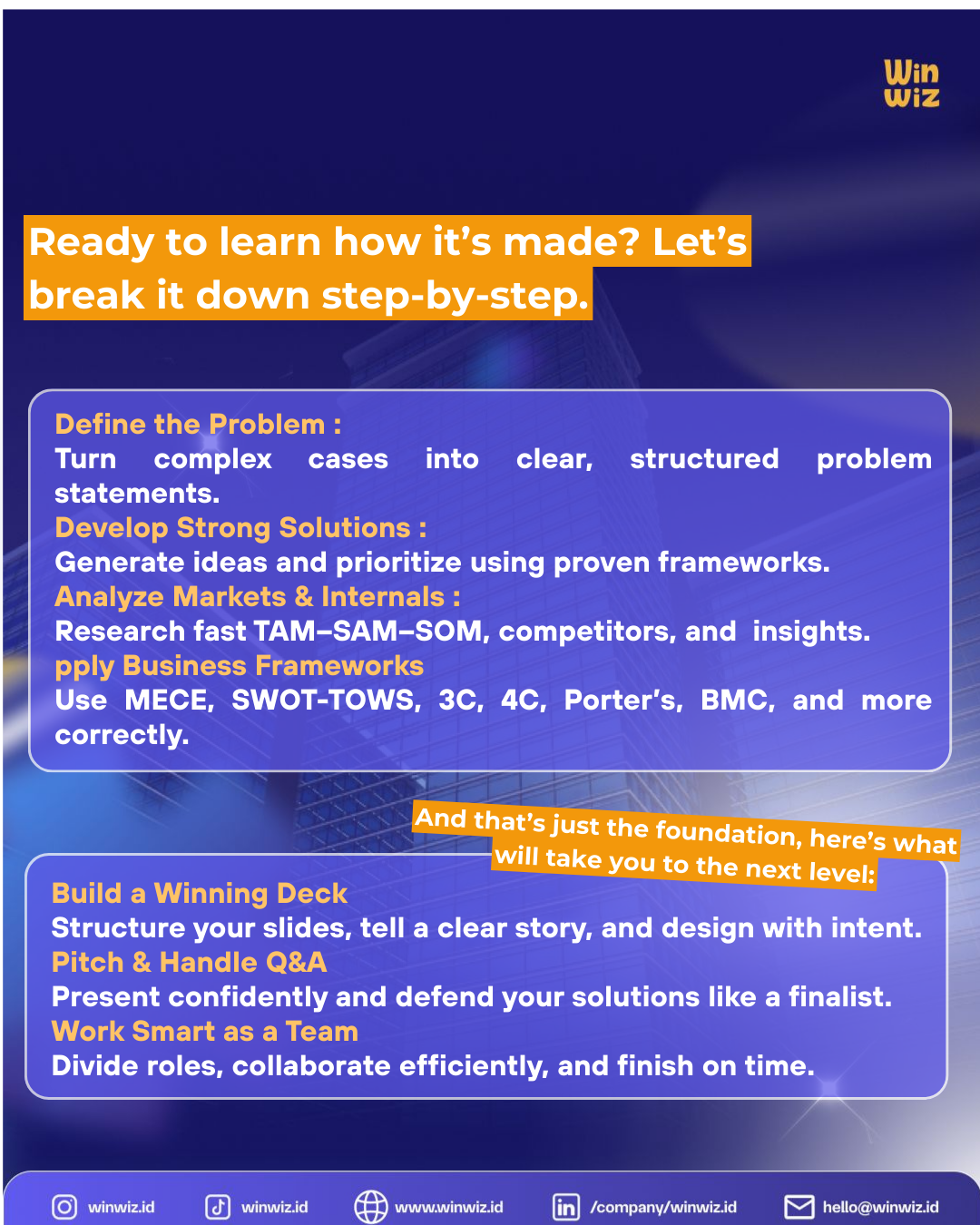 Course Business Case Competition - Crack The Case - Image 3